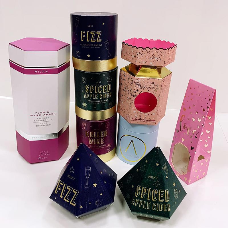 台山化妆品包装盒、异形包装盒、异形礼盒、异形纸盒定制印刷